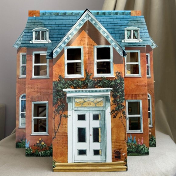Victorian House Playmobile Book Pop-up Dollhouse Book Dollhouse Keith Moseley - Picture 1 of 12